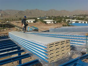 نحوه نگهداری و انبارش ساندویچ پانل 