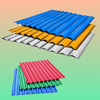 خرید ورق شیروانی و رنگی